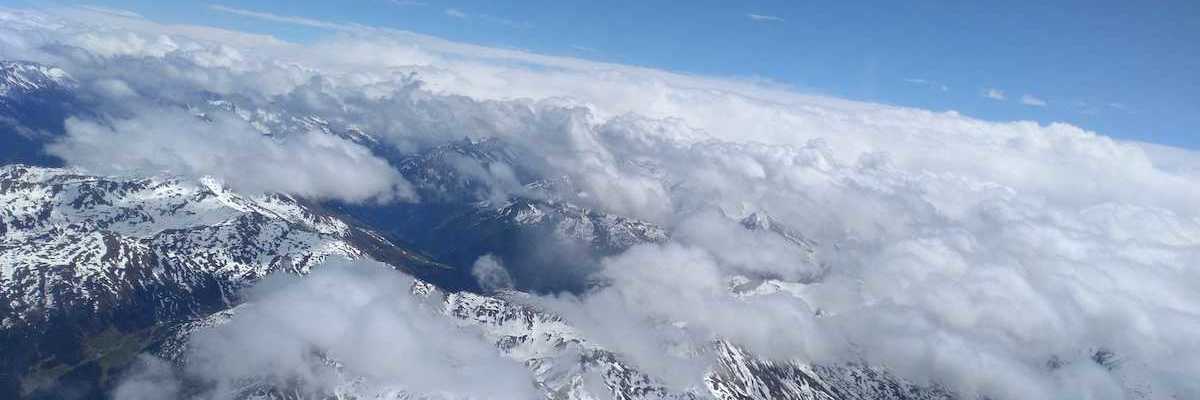 Verortung via Georeferenzierung der Kamera: Aufgenommen in der Nähe von Gemeinde Wattenberg, Österreich in 4300 Meter